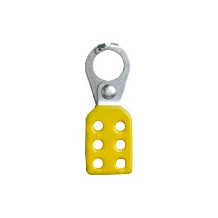 Horizon Mfg Horizon Mfg. Lockout Tagout Hasp, Interlocking Style, 1" Opening, Yellow 5514
